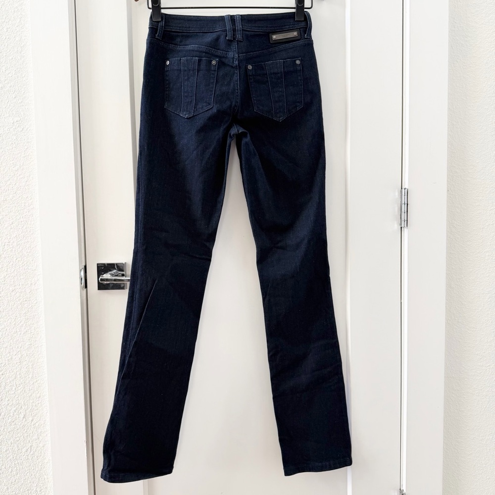Burberry Brit Ladbroke Womens Navy Blue Straight Jeans Size 28 - Picture 3 of 11